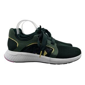 Adidas Womens 8.5 Running Shoes Green Edge Lux 5 Gym Workout Trainer GZ6748